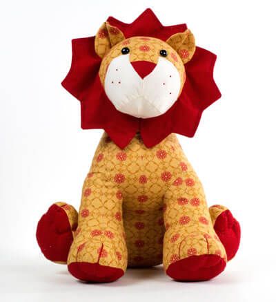 Funky Friends Factory: Larry the Lion Soft Toy Pattern