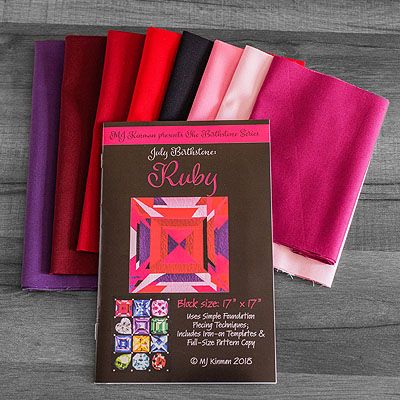 MJ Kinman's The Birthstone Series: July Ruby Block Kit