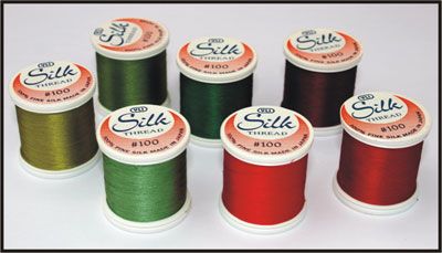 YLI Classic Applique Silk Thread Collection by Elly Sienkiewicz