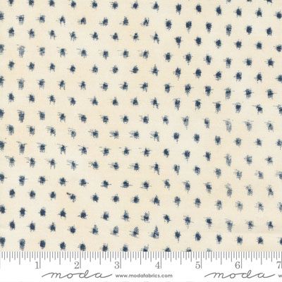 Indigo Blooming fabric: Sakuri Sand Midnight