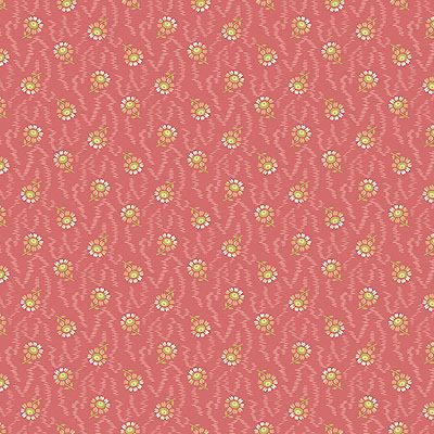 Lady Tulip fabric: Meadowland Dusty Rose (per 1/4 metre)