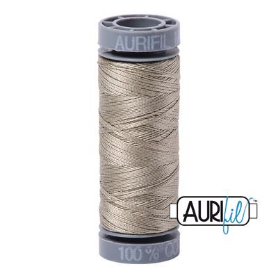 Aurifil 28 Weight Cotton Thread 2900 Light Khaki Grey