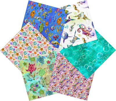 The Shining Sea Fat Quarter Bundle