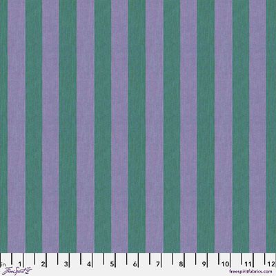 Kaffe Fassett Fabric: Shot Cotton Stripes Wide Heather (per 1/4 metre)