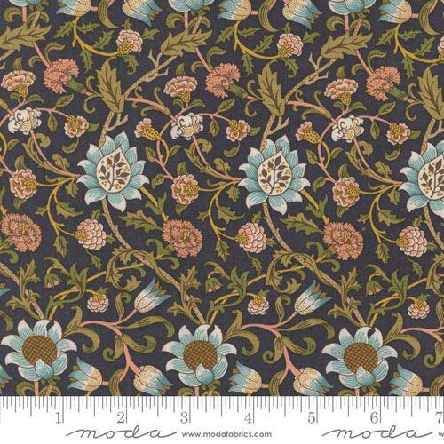 Morris Manor fabric: Evenlode, Twilight