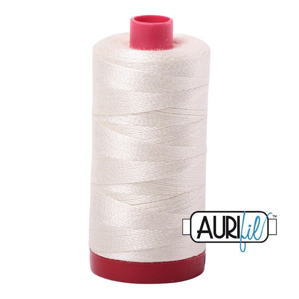 Aurifil 12 Cotton Thread 2026 chalk Large Spool