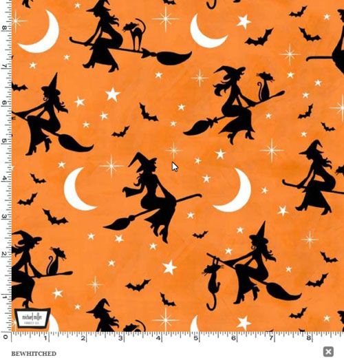 Haunted House fabric: Bewitched