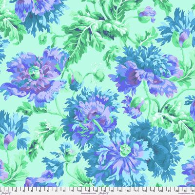 Kaffe Fassett Fabric Garden Party Celadon