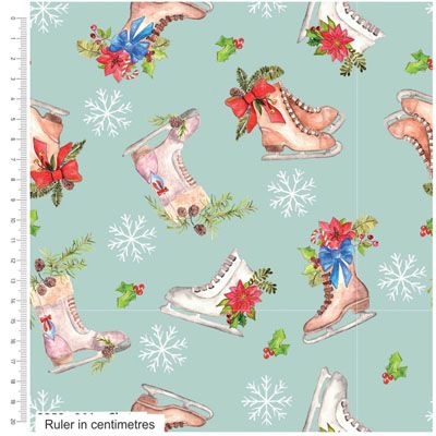 Christmas Traditions Ice Skates (per 1/4 metre)