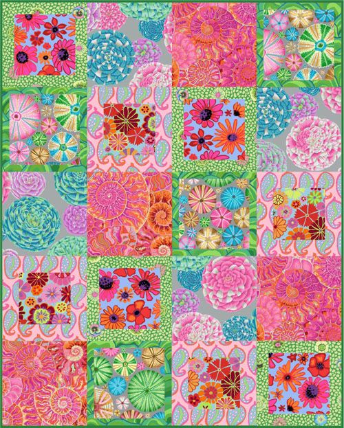 Kaffe Fassett Collective Carnation Accents Fat Quarter Bundle