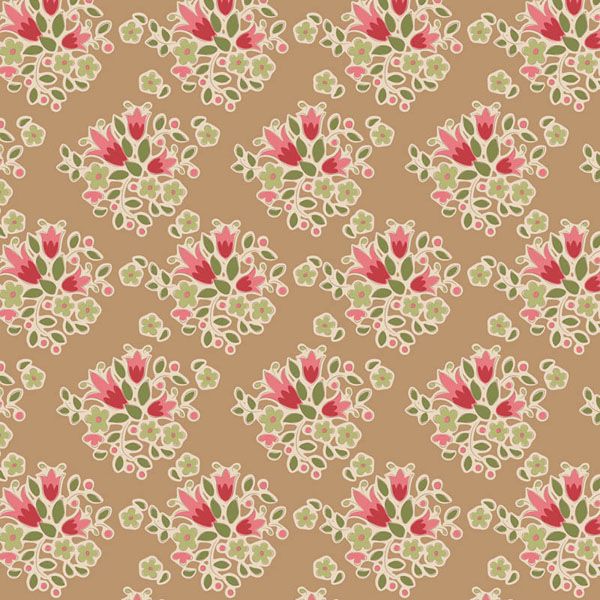 Tilda fabric: Creating Memories Winter Lulu Sand