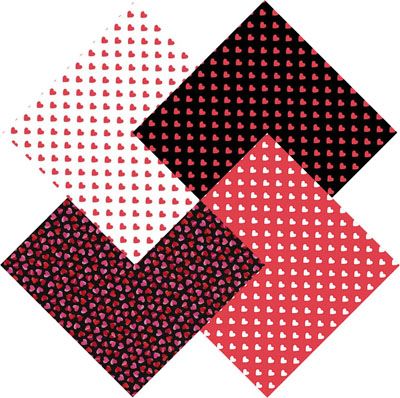 Classic Hearts Fat Quarter Pack