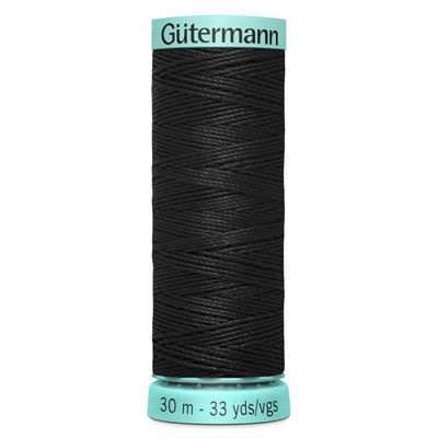 Gutermann Silk Thread Black 30m