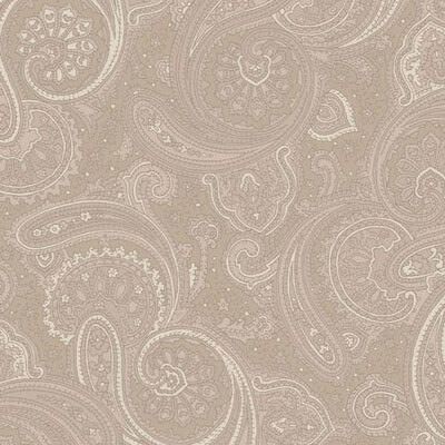 Emily Roses Fabric: Paisley Sand (per 1/4 metre)