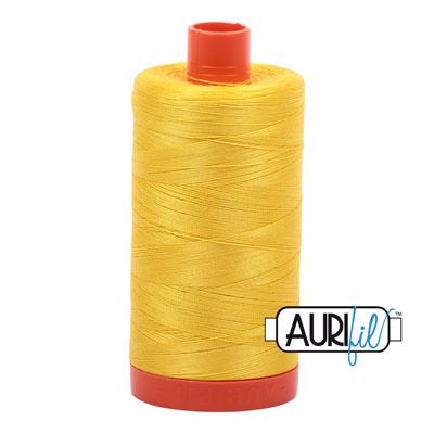 Aurifil 50 Thread Canary 2120