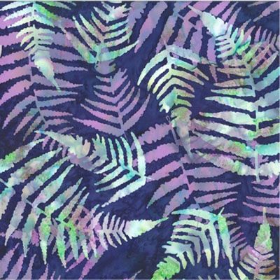 Bali Batik Handpaints Fabric: Plum (per 1/4 metre)