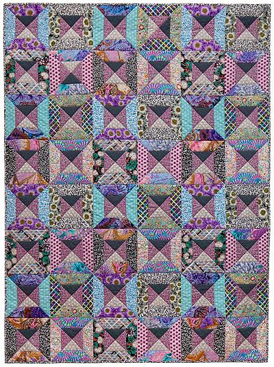 Kaffe Fassett’s Quilts in Wales: Marble Tiles Quilt Kit