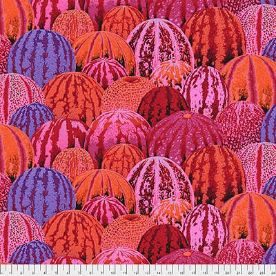 Philip Jacobs Fabric:: Watermelons Red (per 1/4 metre)