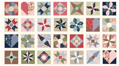 Grandma's Quilt Block Panel