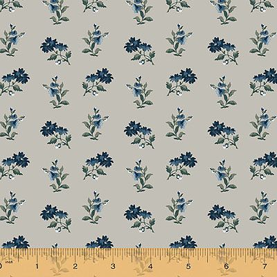 Camilla Fabric: Boutonniers Khaki (per 1/4 metre)