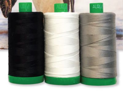 Aurifil 40 Weight Colour Builder African Penguin