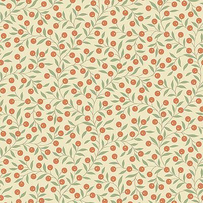 The Seamstress Fabric: Thimble Berries (per 1/4 metre)