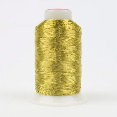 Spotlite Thread: Metallic Rayon 1000m Spool Gold