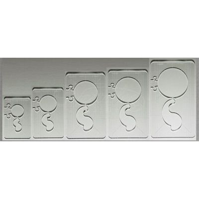 Westalee Ruler Stepping Out  Yin & Yang Set of 5