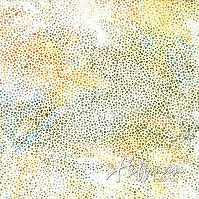 Hoffman Batik fabric: Bali Dots Impressionist (per 1/4 metre)