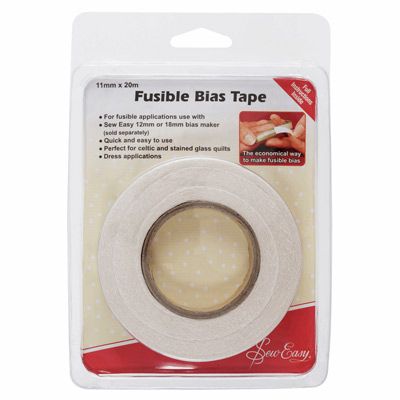 Sew Easy Fusible Bias Tape 20m x 11mm