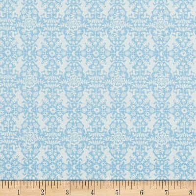 Enchantment Fabric: Unicorn Silhouette Stance Blue (per 1/4 metre)