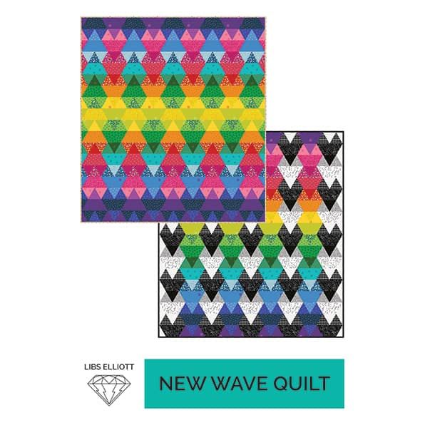 New Wave Paper Pieces Pack and Pattern