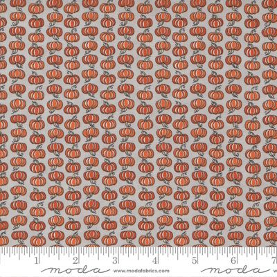 Halloween fabric: Pumpkin Patch Granite Grey (per 1/4 metre)