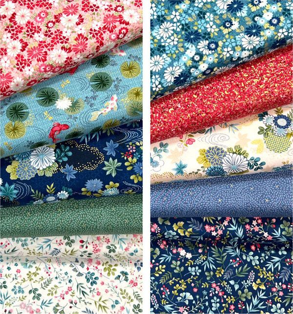 Kasumi fabric: Fat Quarter Bundle