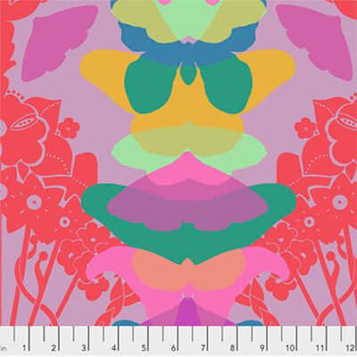 Hindsight Fabric: Ghost Nouveau Lilac (per 1/4 metre)