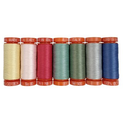 Aurifil Thread Set Vintage Flora by Kimberbell