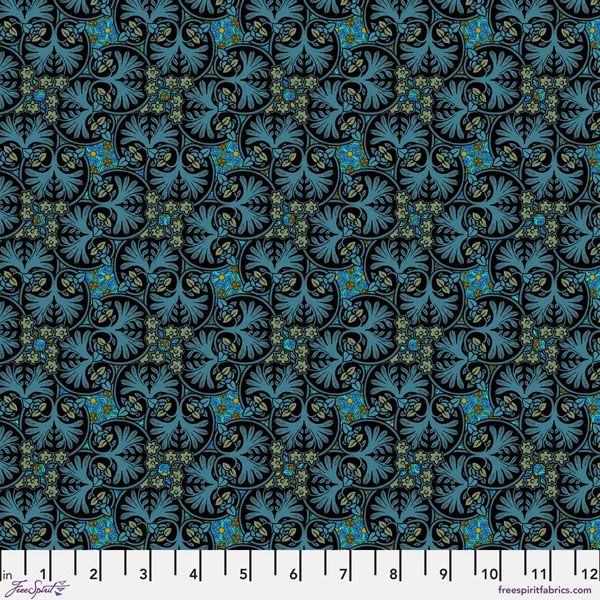 Language of Flowers Fabric: William Noir (per 1/4 metre)