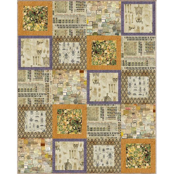 Tim Holtz Laboratory Accent Quilt Kit