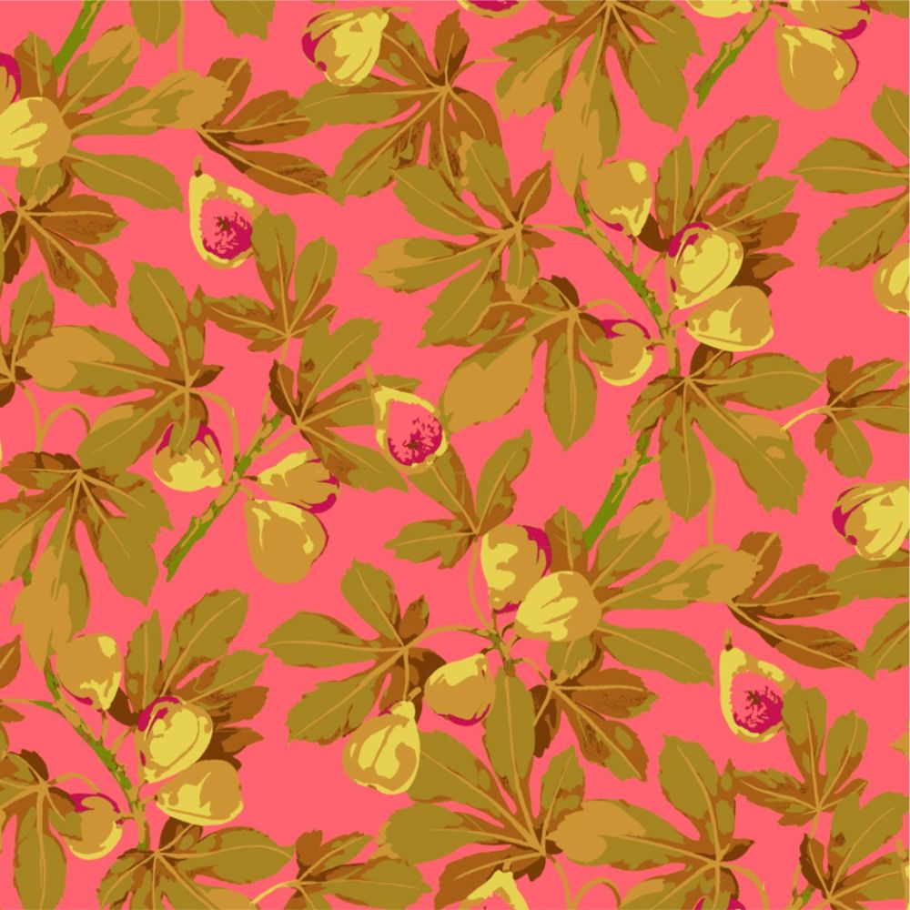 Trees fabric: Fig Pink (per 1/4 metre)