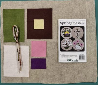 Spring Coasters Kit Rachels of Greenfield