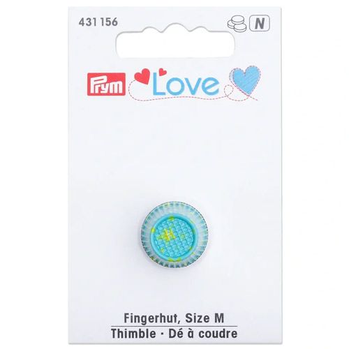 Prym Love Thimble Medium, Mint, 17mm