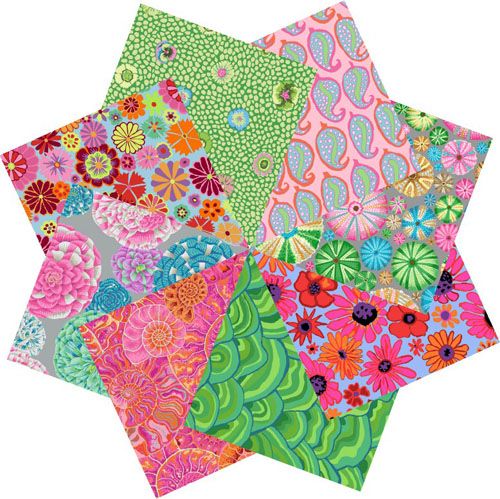 Kaffe Fassett Collective Carnation Accents Fat Quarter Bundle