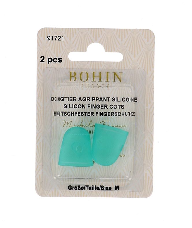 Bohin Finger Thimbles Medium (Rubber) x2