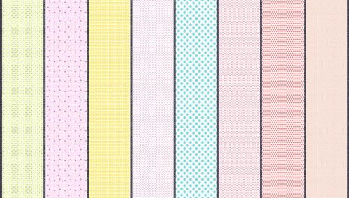 Mixed Bag of Lollies fabric: Low Volume