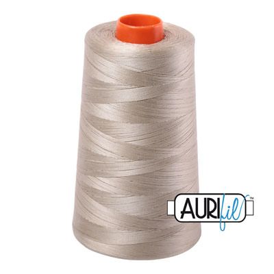 Aurifil 50/2 Cotton Thread Cone 5950m Stone 2324