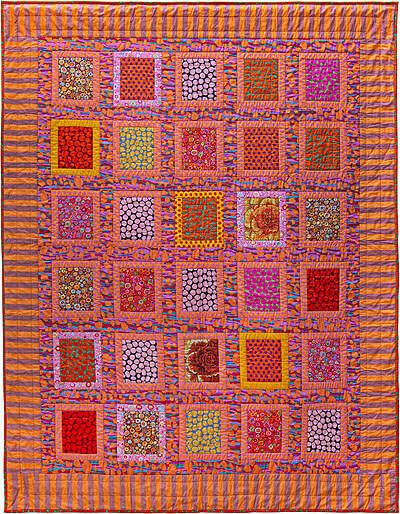 Kaffe Fassett Peach Sunset Quilt Kit