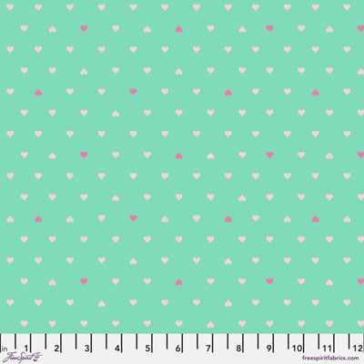 Tula Pink Besties Fabric: Unconditional Love Meadow (per 1/4 metre)