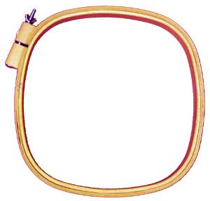 Quilting Hoop, Square Beechwood 14" x 14"