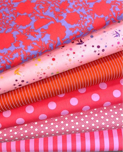 Tula Pink True Colours Poppy Fat Quarter Bundle