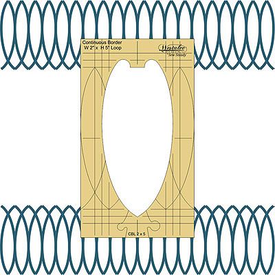 Westalee Rulers Continuous Borders Loop 2' x 5'  High Shank